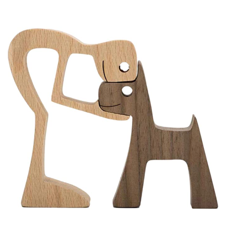 Wooden Sculpture – Handmade Wooden Statue for Interior Design