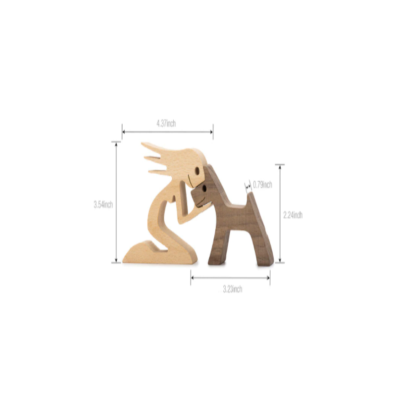 Wooden Sculpture – Handmade Wooden Statue for Interior Design