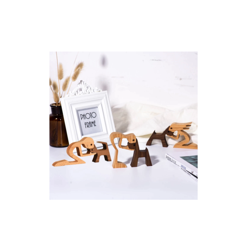 Wooden Sculpture – Handmade Wooden Statue for Interior Design