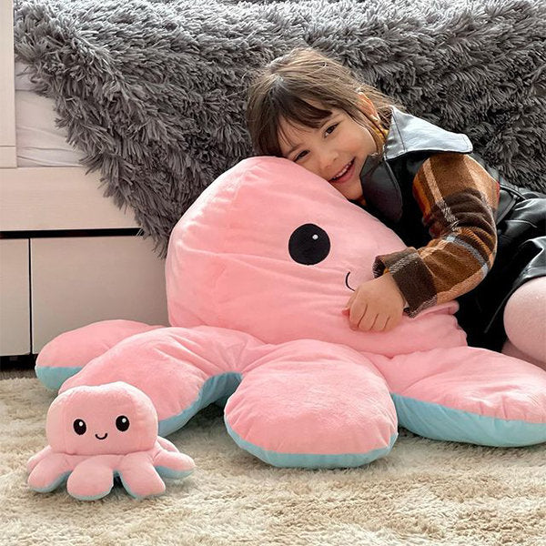 SnuggleBuddy - Cute Plush Octopus Cuddly Toy for Kids