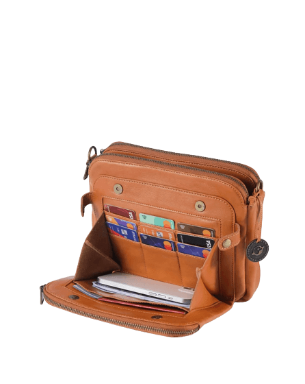LuxeCarry Bag - Elegant Leather Crossbody for Style