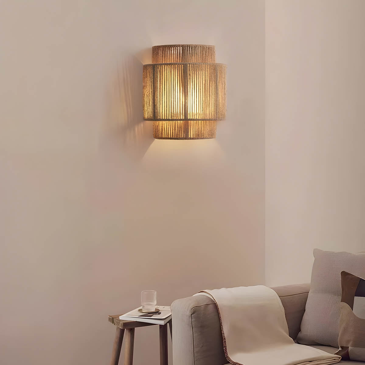 Hikari LED Vägglampa - För Stilfull Atmosfärförbättring Hemma