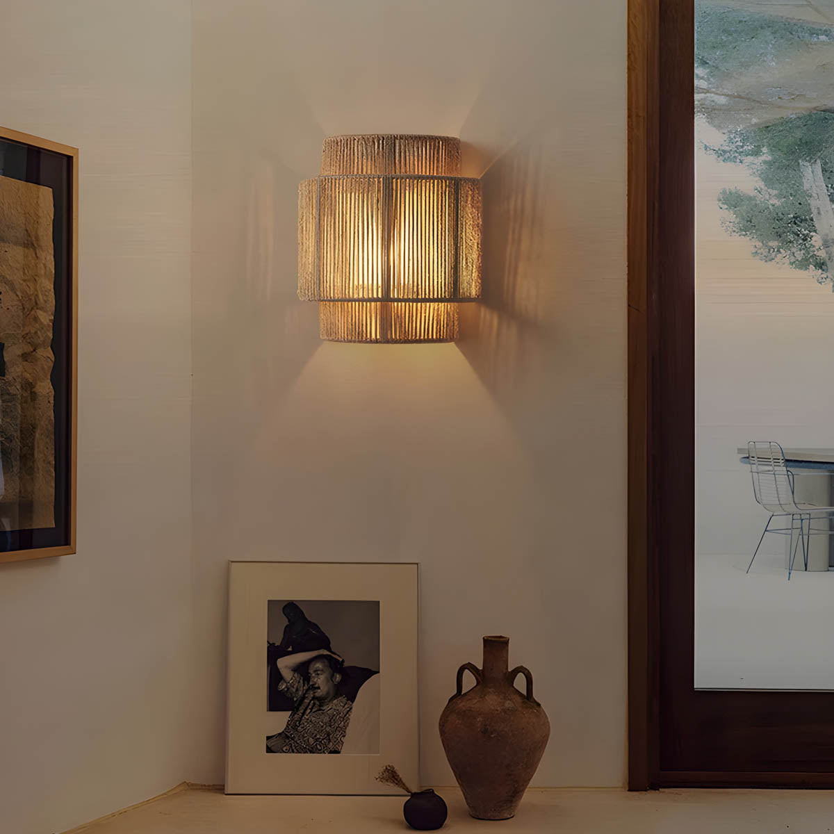 Hikari LED Vägglampa - För Stilfull Atmosfärförbättring Hemma