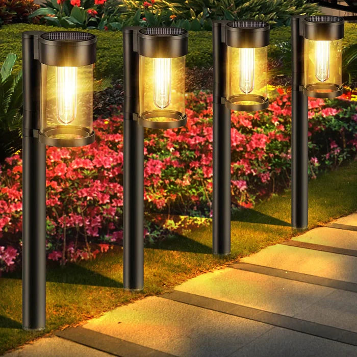 LumiPath – Luxe Solar Pad Lighting for Garden
