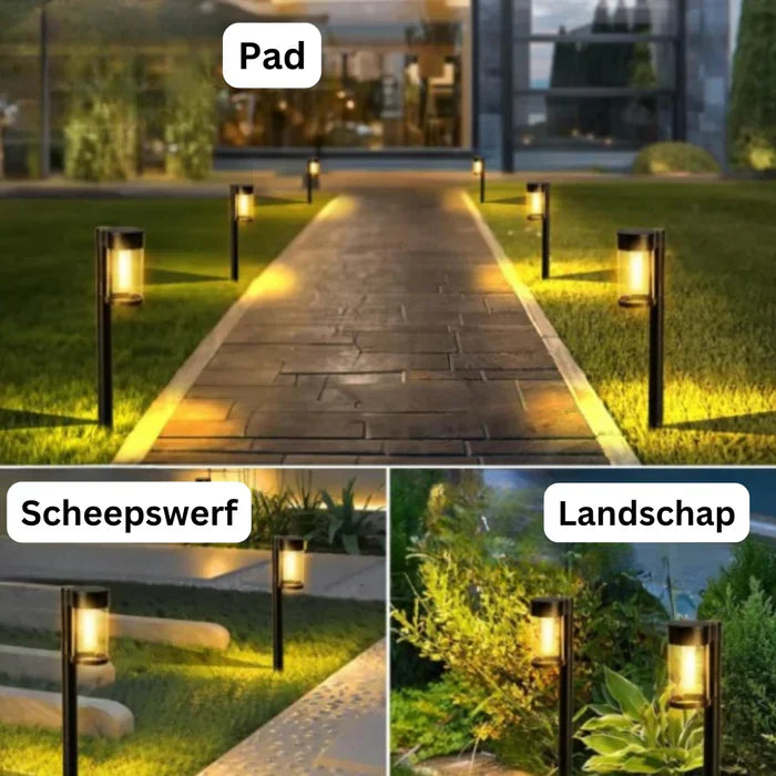 LumiPath – Luxe Solar Pad Lighting for Garden
