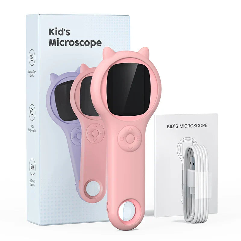 Mini Barnmikroskop™ – Magisk Vetenskapsupplevelse för Barn