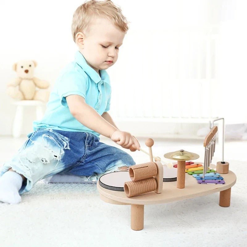 MiniMaestro Set – Educational Wooden Toys for Babies