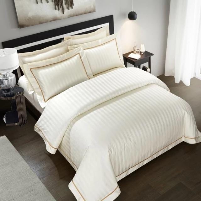 Serenity Cream – Luxury Duvet Cover Set in Egyptian Cotton