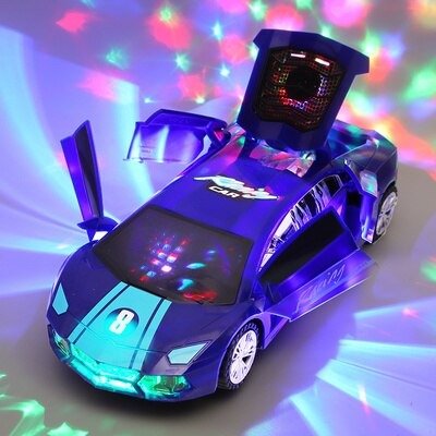 SpeedGlider – Dynamic police car with lights and sounds