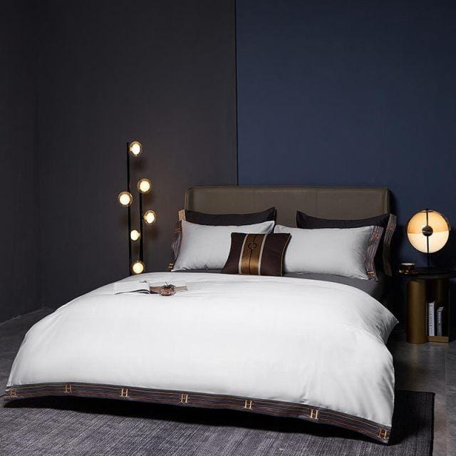 Visna Luxe – Egyptian Cotton Duvet Cover Set
