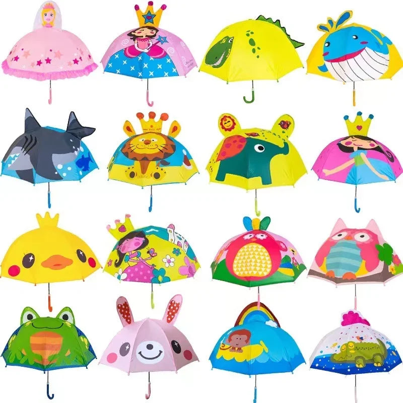 Colorful Children's Umbrella™ - Happy Umbrella for Children