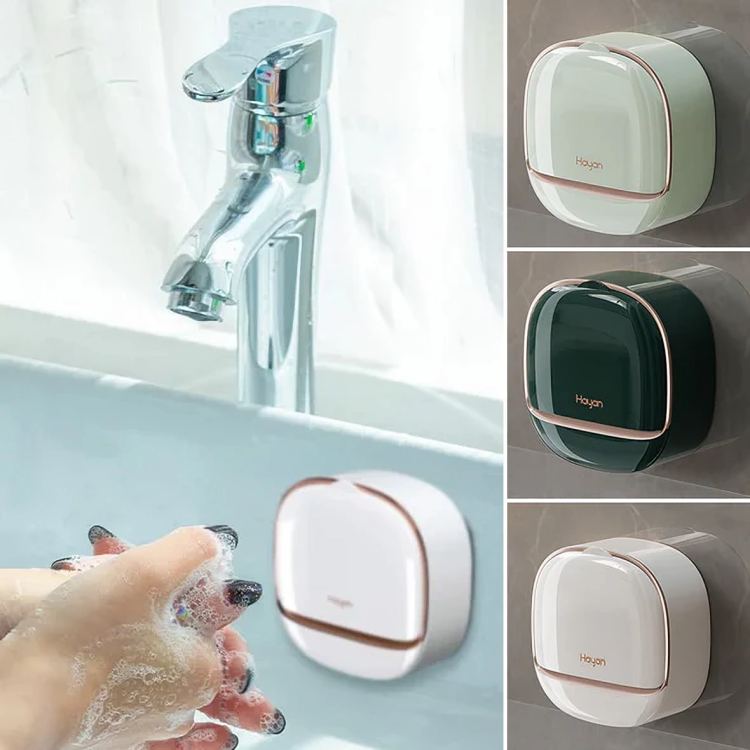 Soaphandy - Stylish Waterproof Soap Dish for Hygienic Bathrooms
