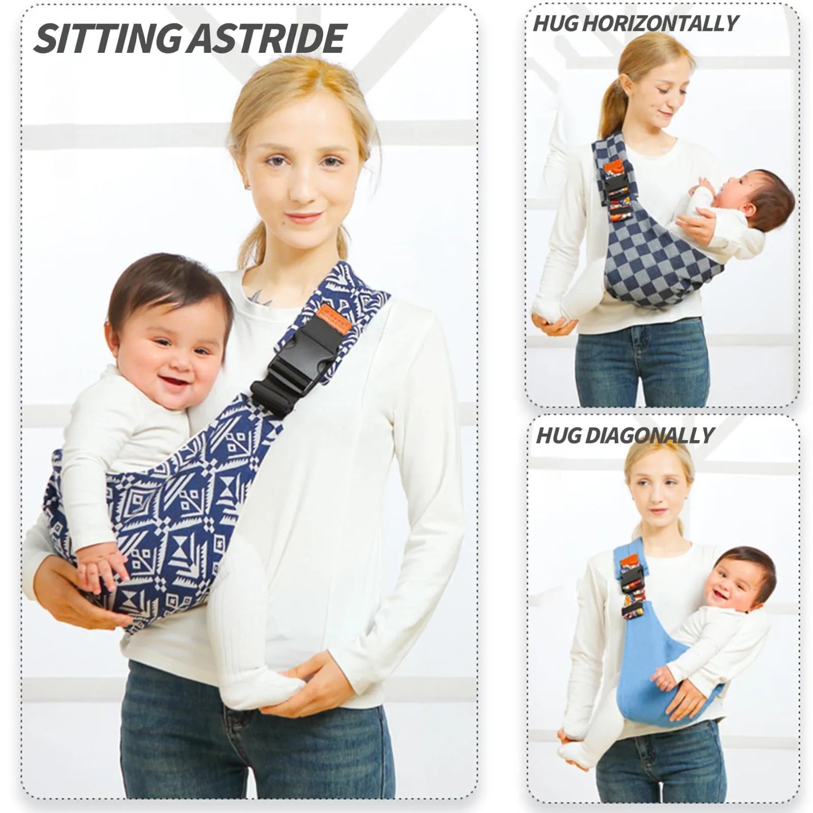 Carrycare Kinderbär - Adjustable Baby Carrier - Hip Carrier