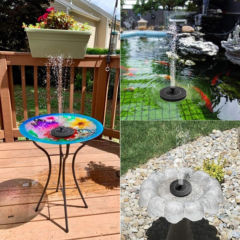 TranquilFlow – Relaxing Garden Fountain with Solar Light
