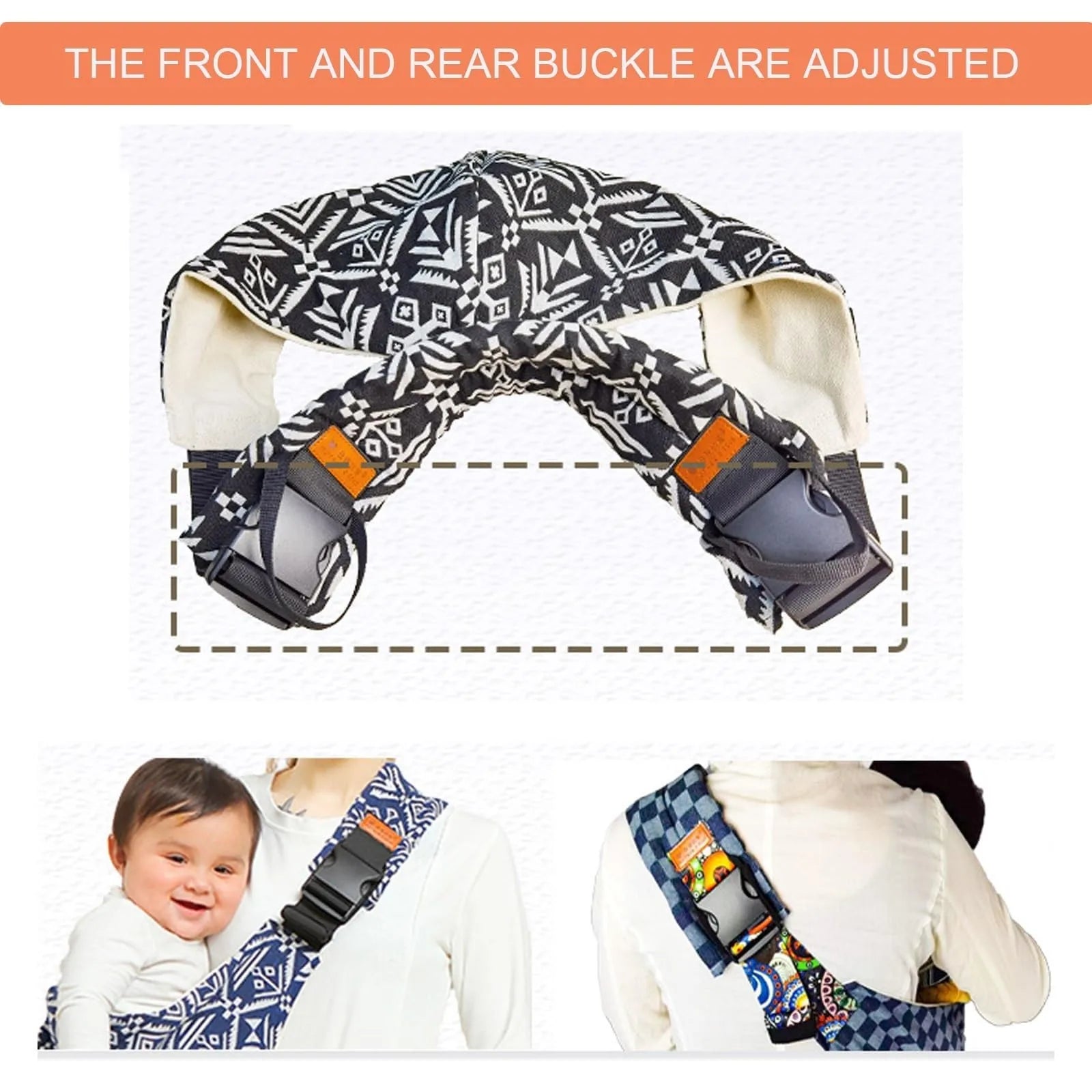 Carrycare Kinderbär - Adjustable Baby Carrier - Hip Carrier