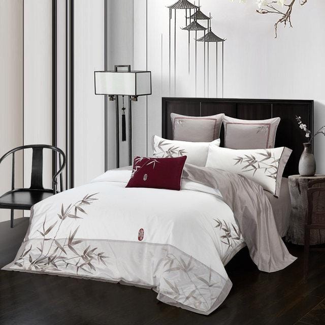 Bouquet - Luxurious Egyptian Cotton Duvet Cover Set