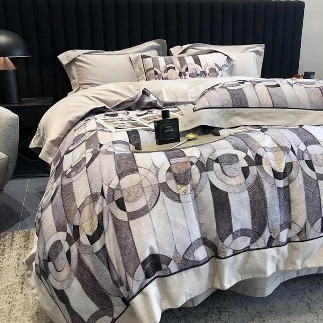 Luxury Ring – Premium Egyptian Cotton Duvet Cover Set