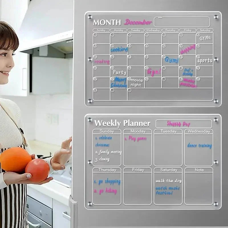 Calendly™ - Acrylic Magnetic Calendar Board