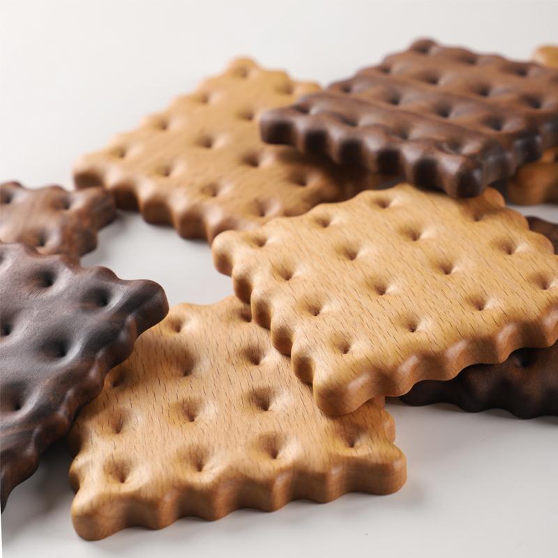 CookieCoasters - Wooden Coasters with Unique Design