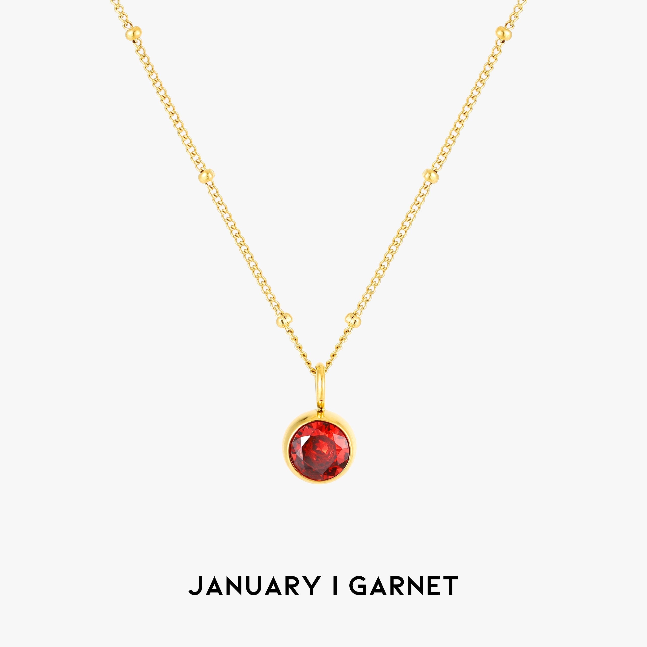 Aurora Birthstone Necklace - An Enchanting Connection