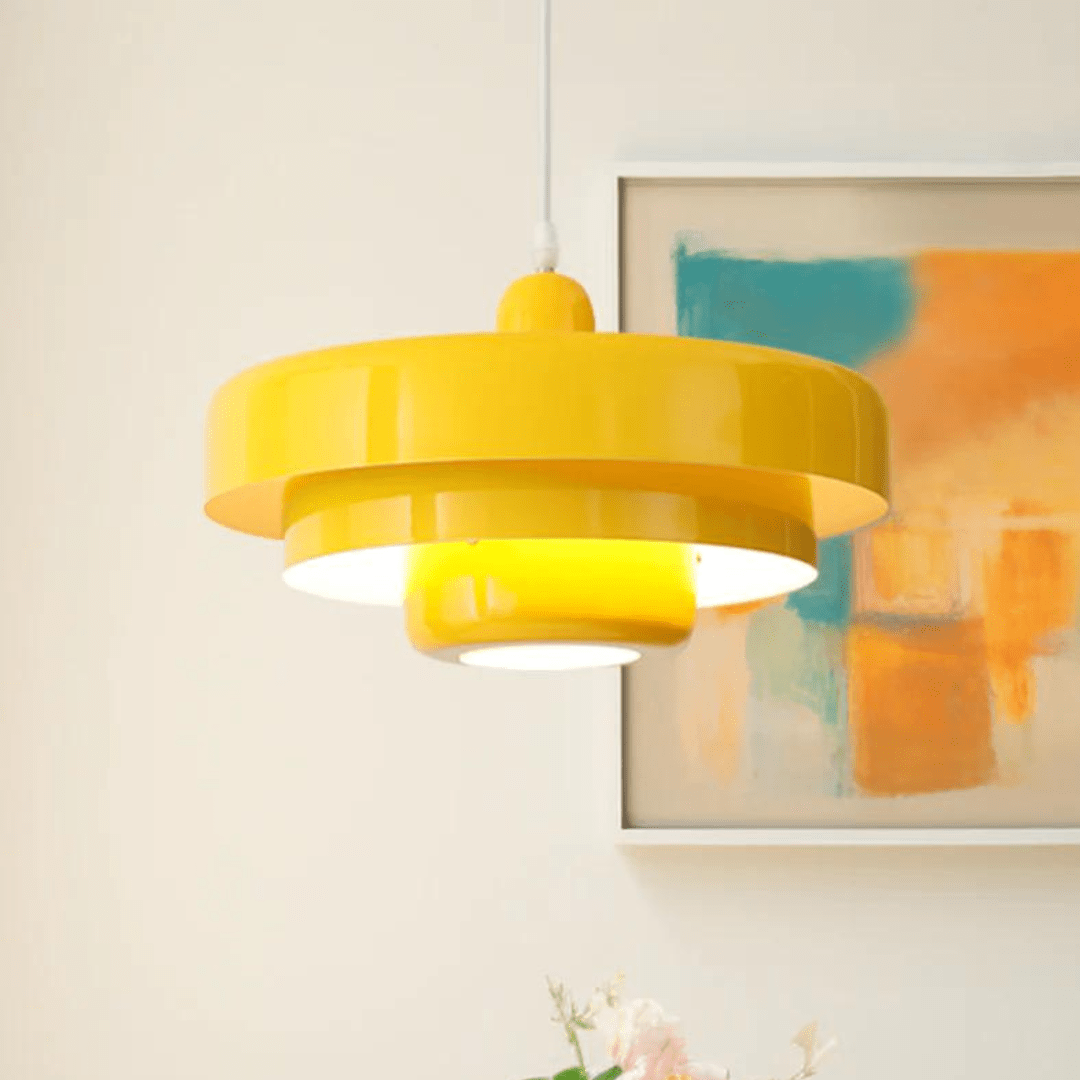 VintageAura Bauhaus LED Pendant Lamp – Timeless Luxury Lighting