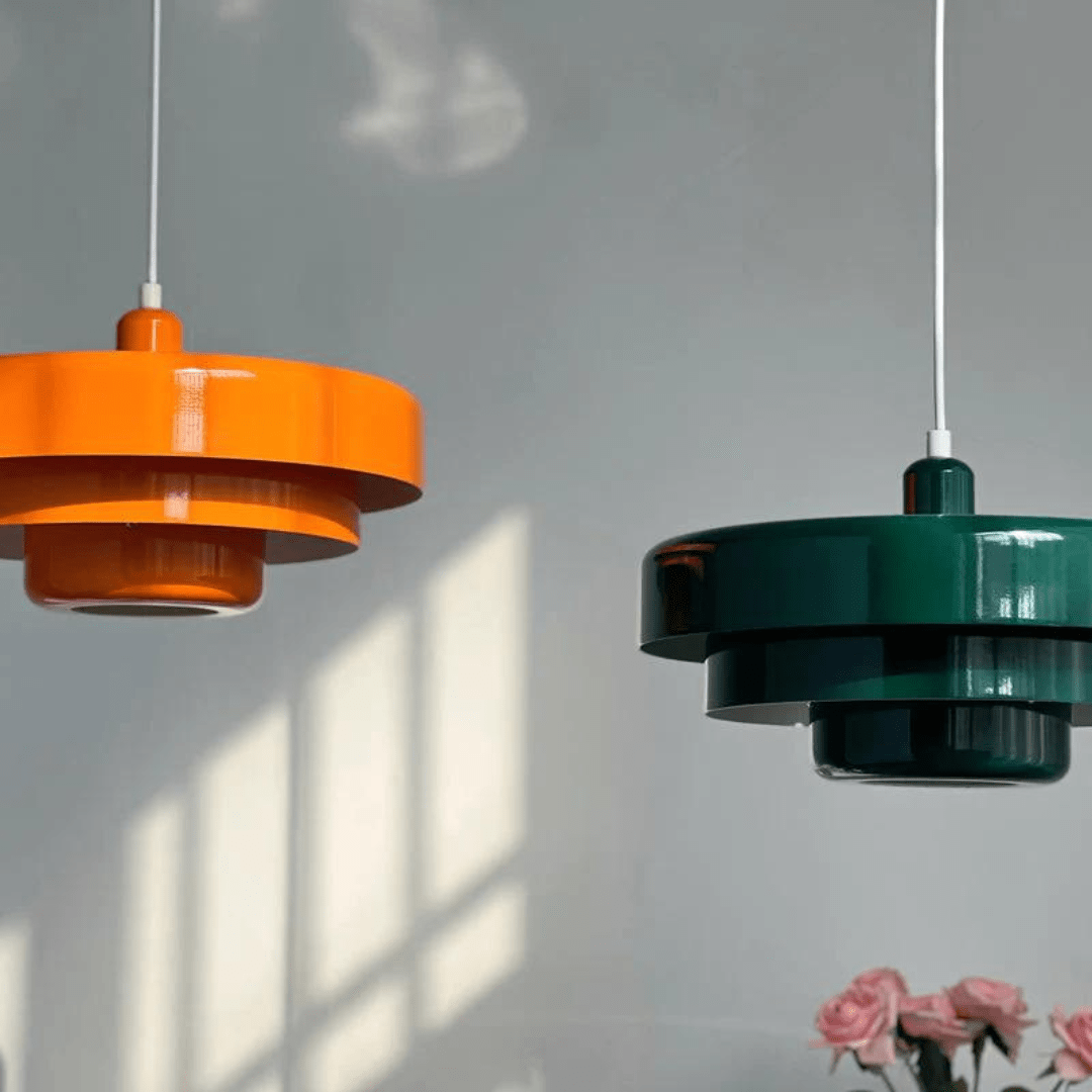 VintageGlow - Stylish LED Ceiling Lamp for Living Room