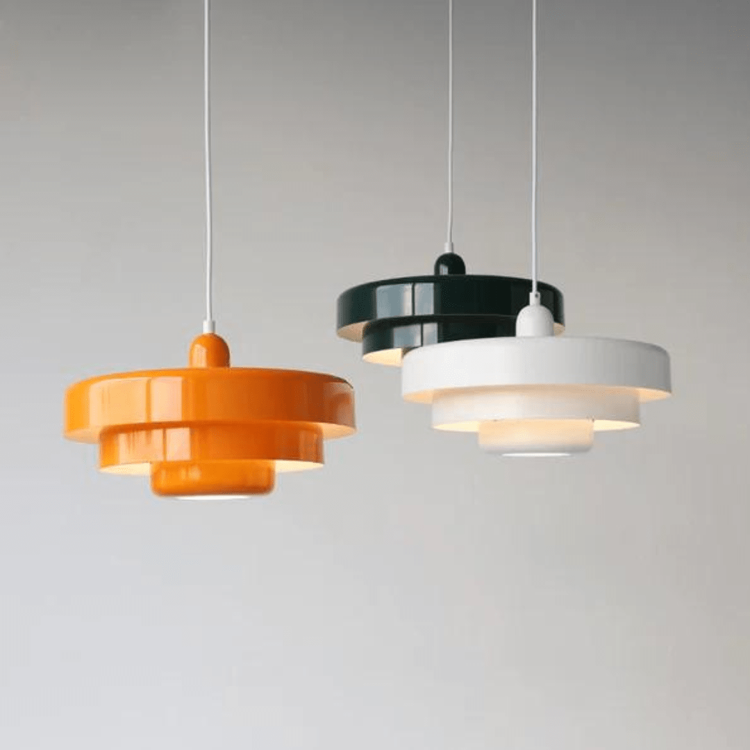 VintageGlow - Stylish LED Ceiling Lamp for Living Room