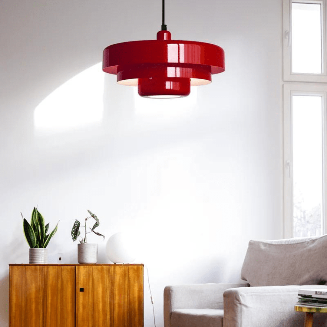 VintageGlow - Stylish LED Ceiling Lamp for Living Room