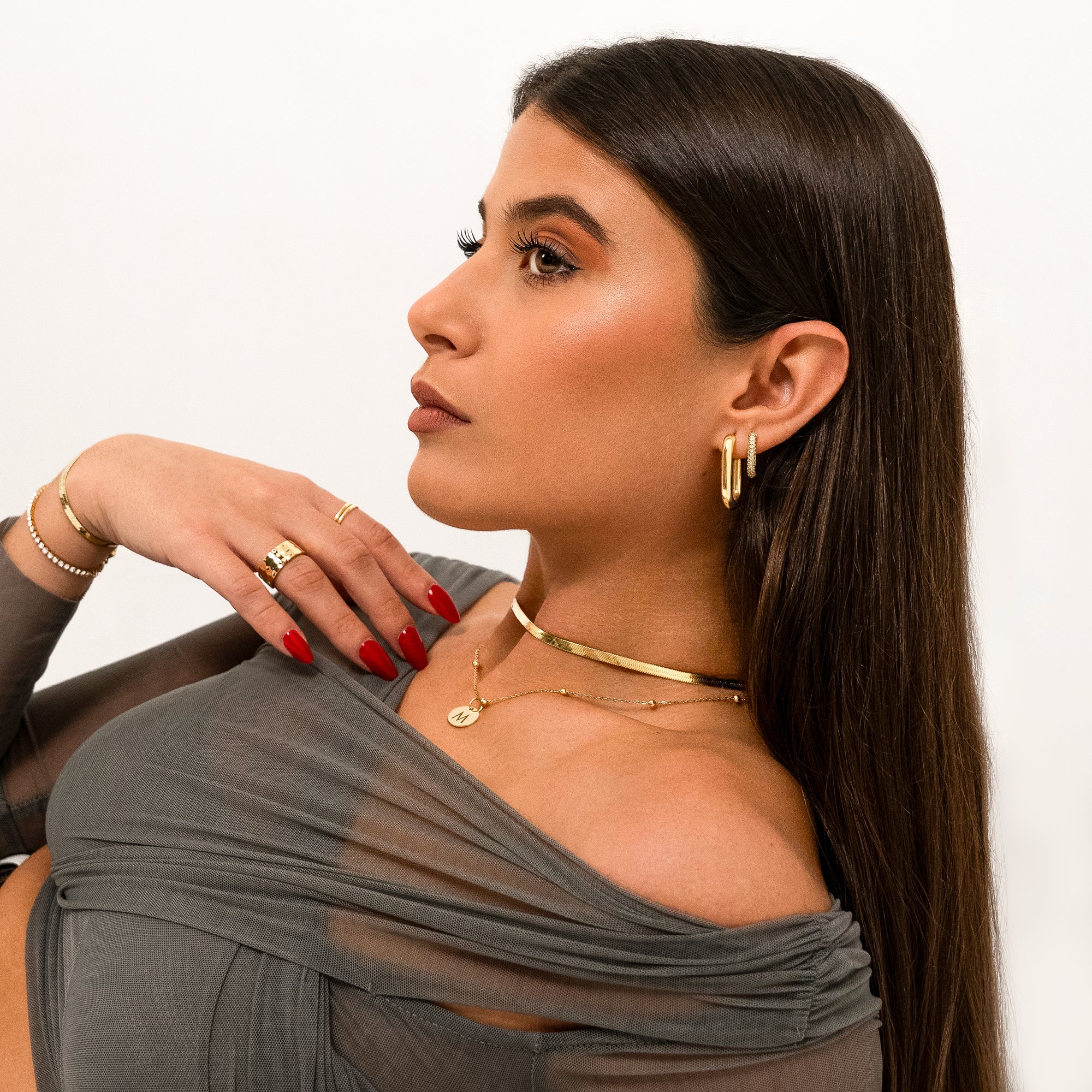 Elegant Flat Chain - Helena