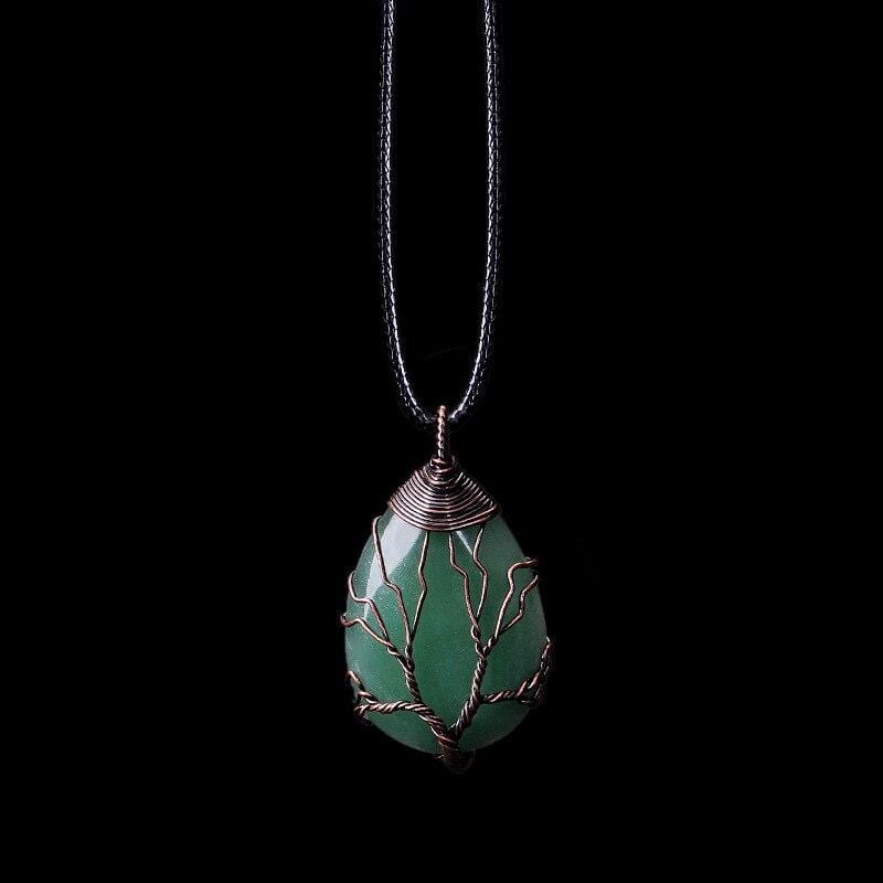 Velarien Aventurine Drop Necklace