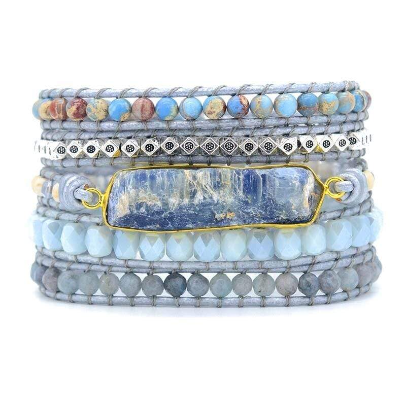 Aurina – Captivating Blue Topaz Bracelet