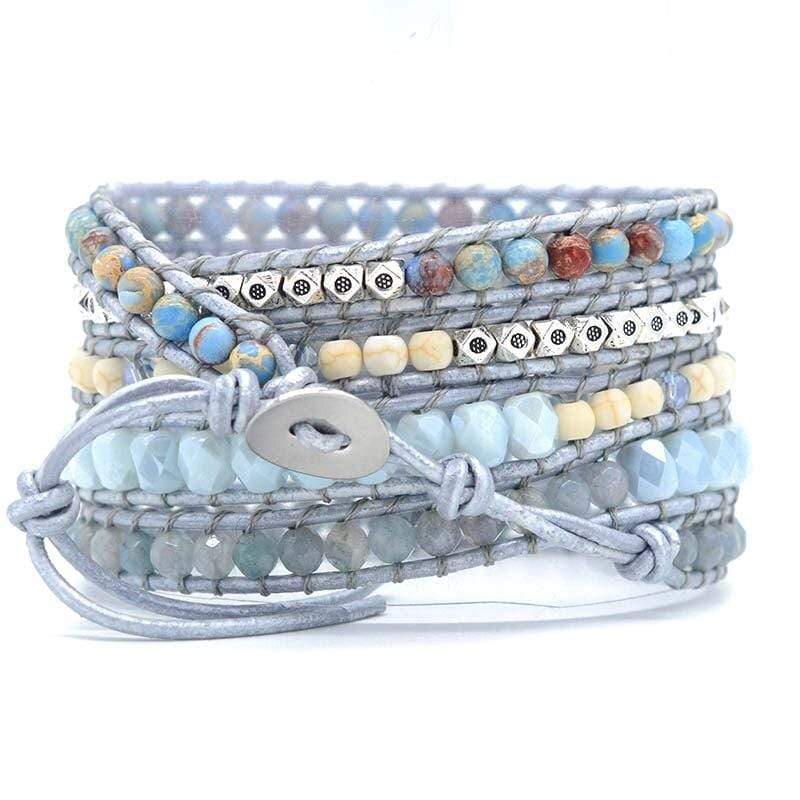 Aurina – Captivating Blue Topaz Bracelet