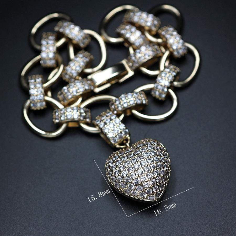 Elisette - Luxury Zirconia Jewelry Set for Women 