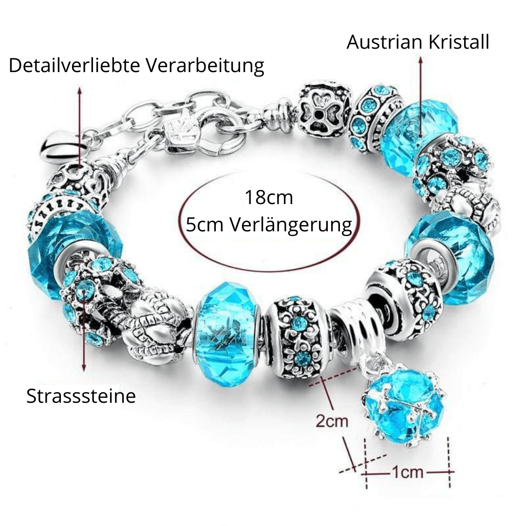 Ocean Charm Bracelet – Elegant Silver Jewelry