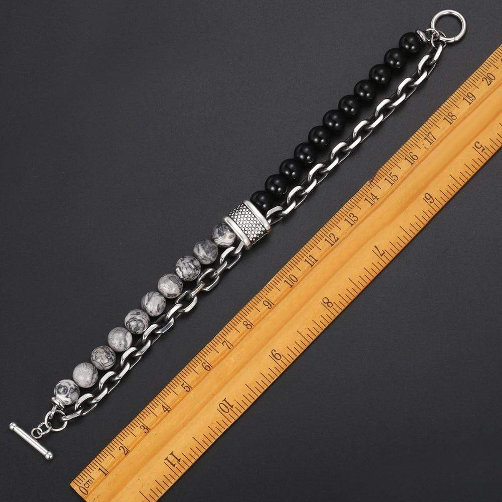 Tiger Eye Bracelet for Men "The Warrior" - Asher