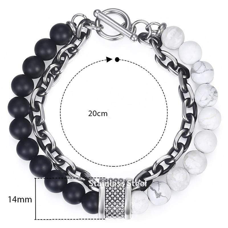 Tiger Eye Bracelet for Men "The Warrior" - Asher