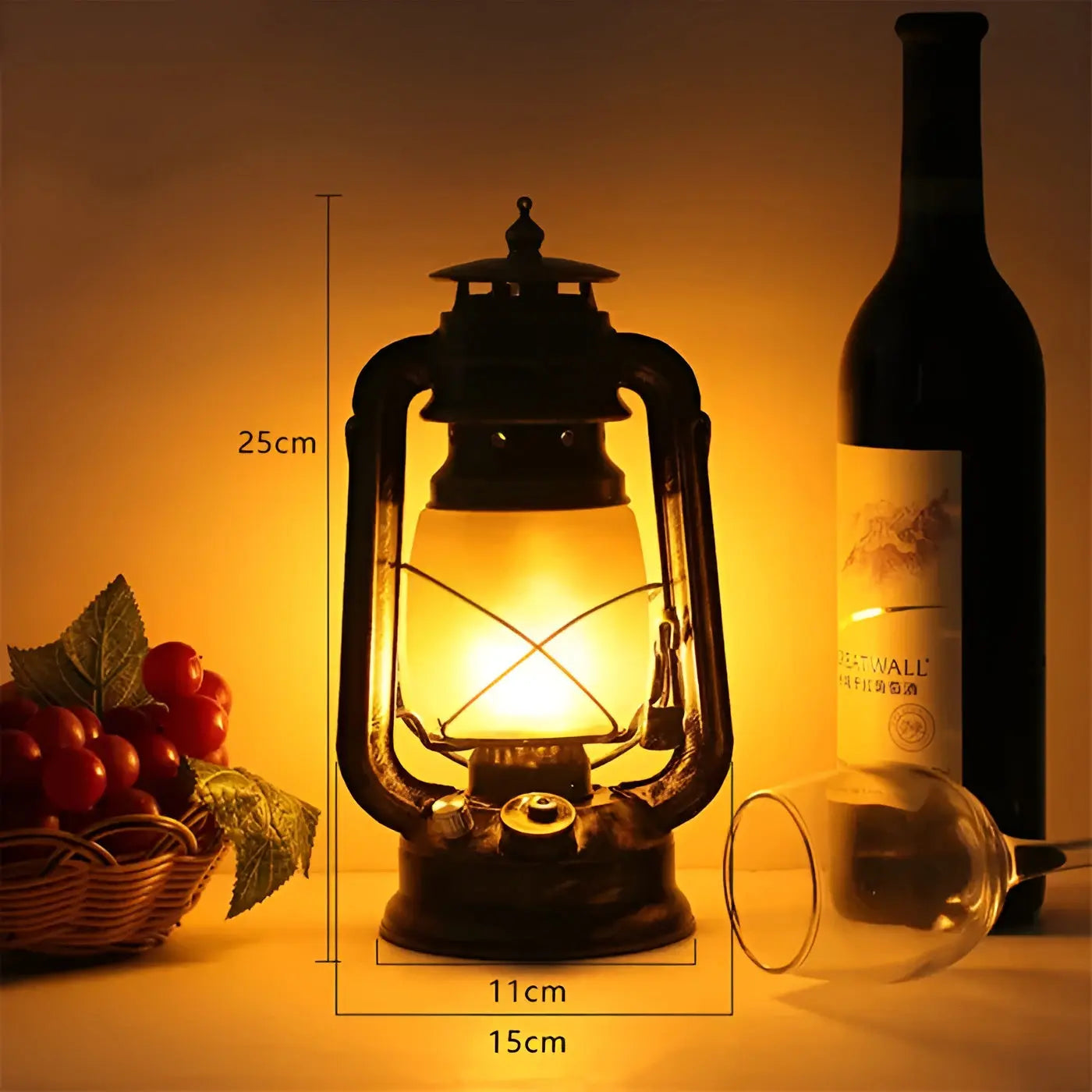 Industrial LED Pendant Lamp - for Atmospheric Evenings &amp; Outdoor Use