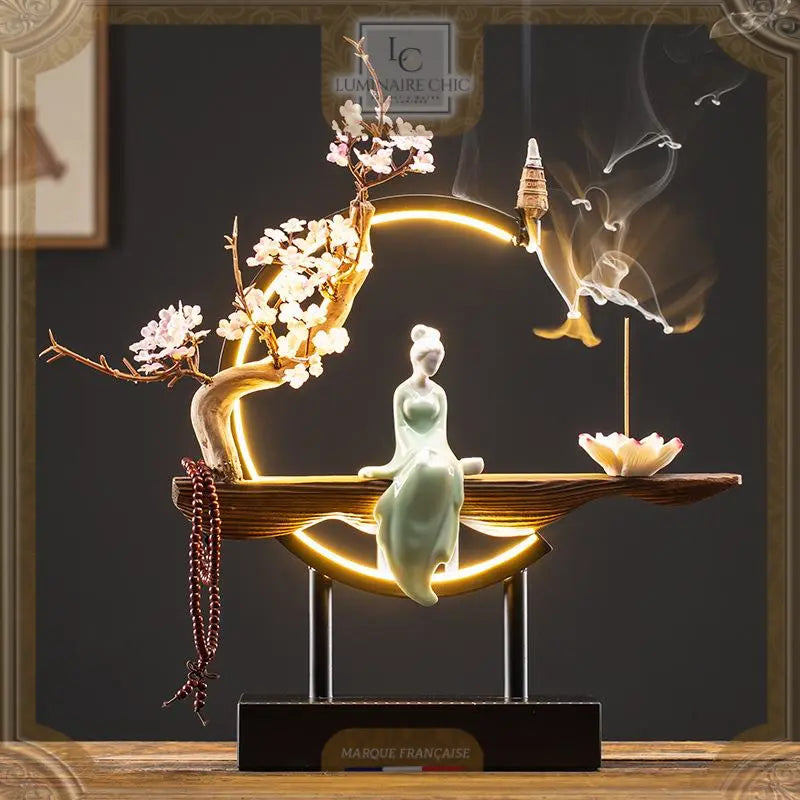 ZenGlow - Handmade Ceramic Lighting with Incense