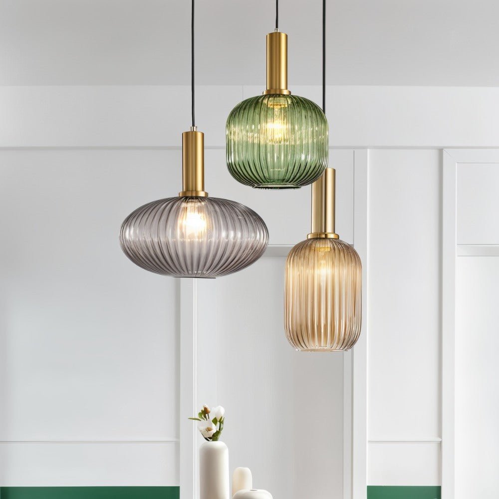 Litta - Elegant Vintage Ceiling Lamp with Gold Accents