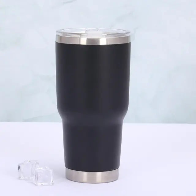 TempTraveler - Stylish Thermos Mug with Lid