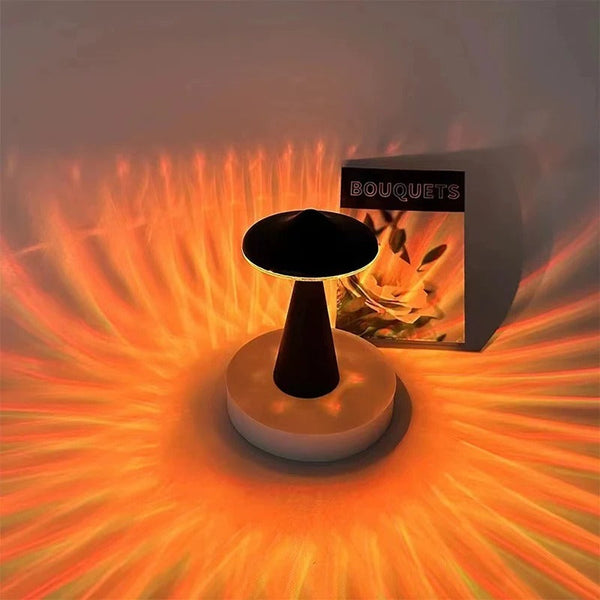 Champinjon Bordslampa - Elegant LED Bordslampa med Touch-dimningsfunktion