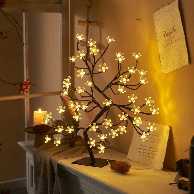 Magical LED Table Lamp - Cherry Blossom for Enchanting Interiors