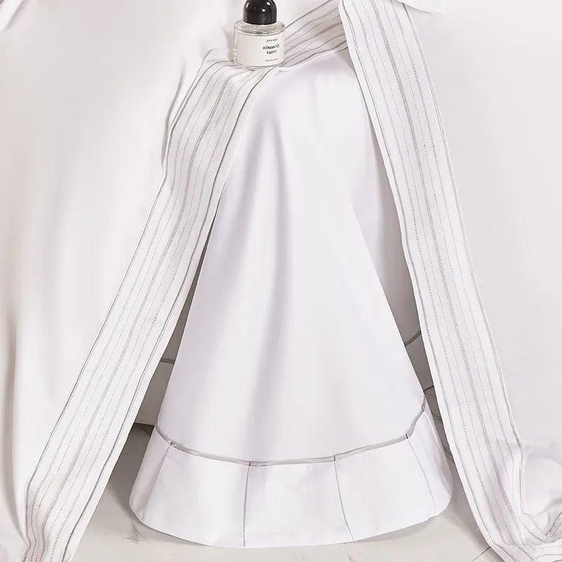 Luxxe White – Luxurious white Egyptian cotton duvet cover