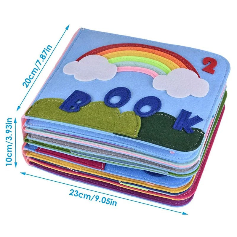 AdventureTales - Creative Montessori Felt Book