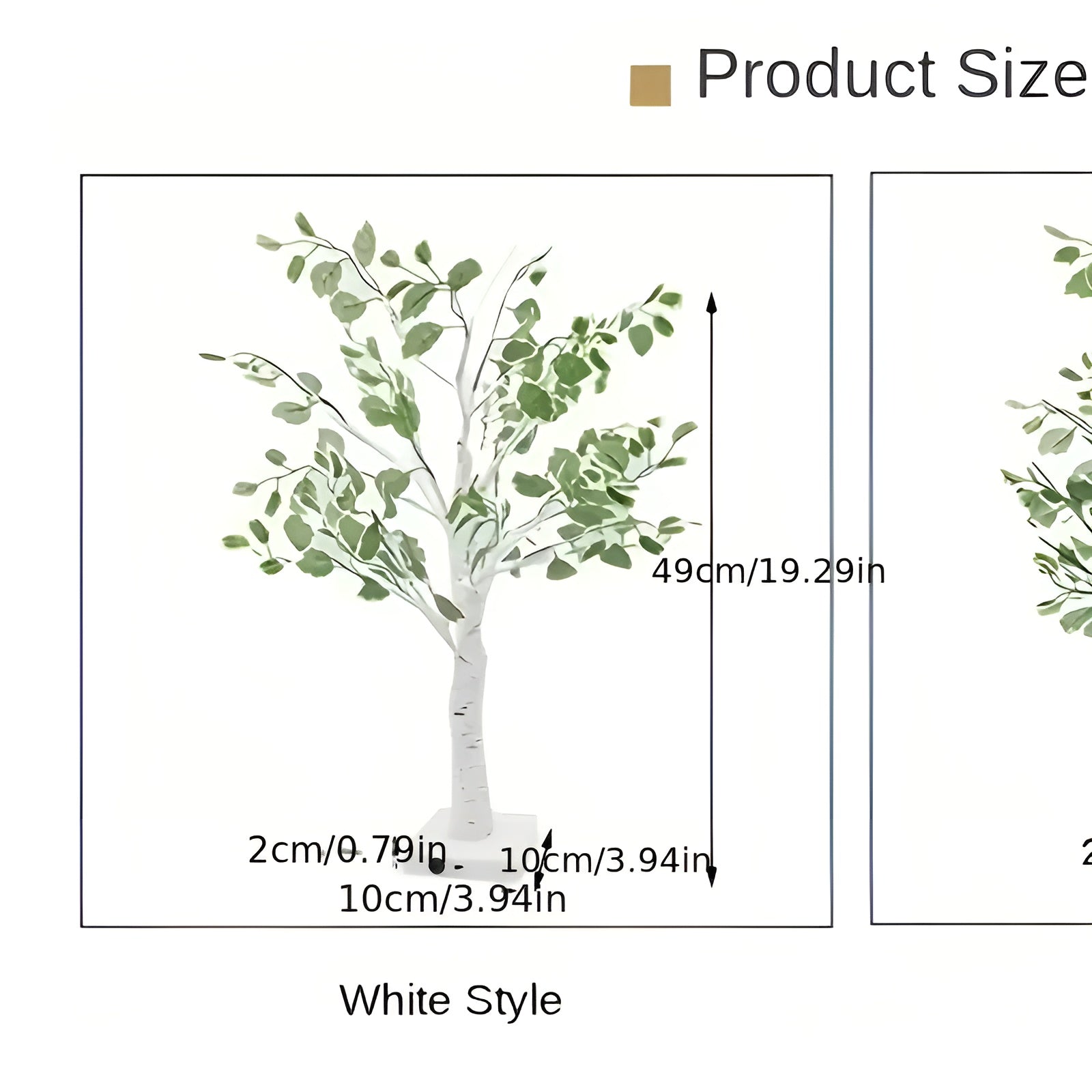 Magical BrightTree Table Lamp – Elegant Tree Design with Warm LED Lighting
