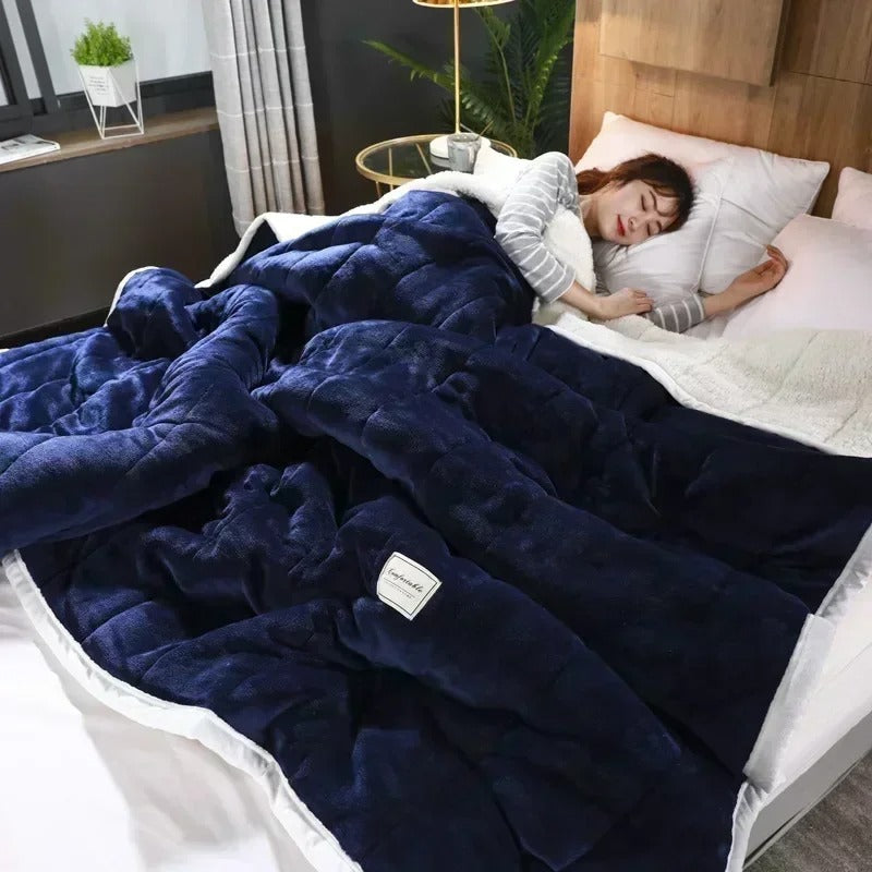 CoralLuxe – Super Soft Blanket for Cold Nights