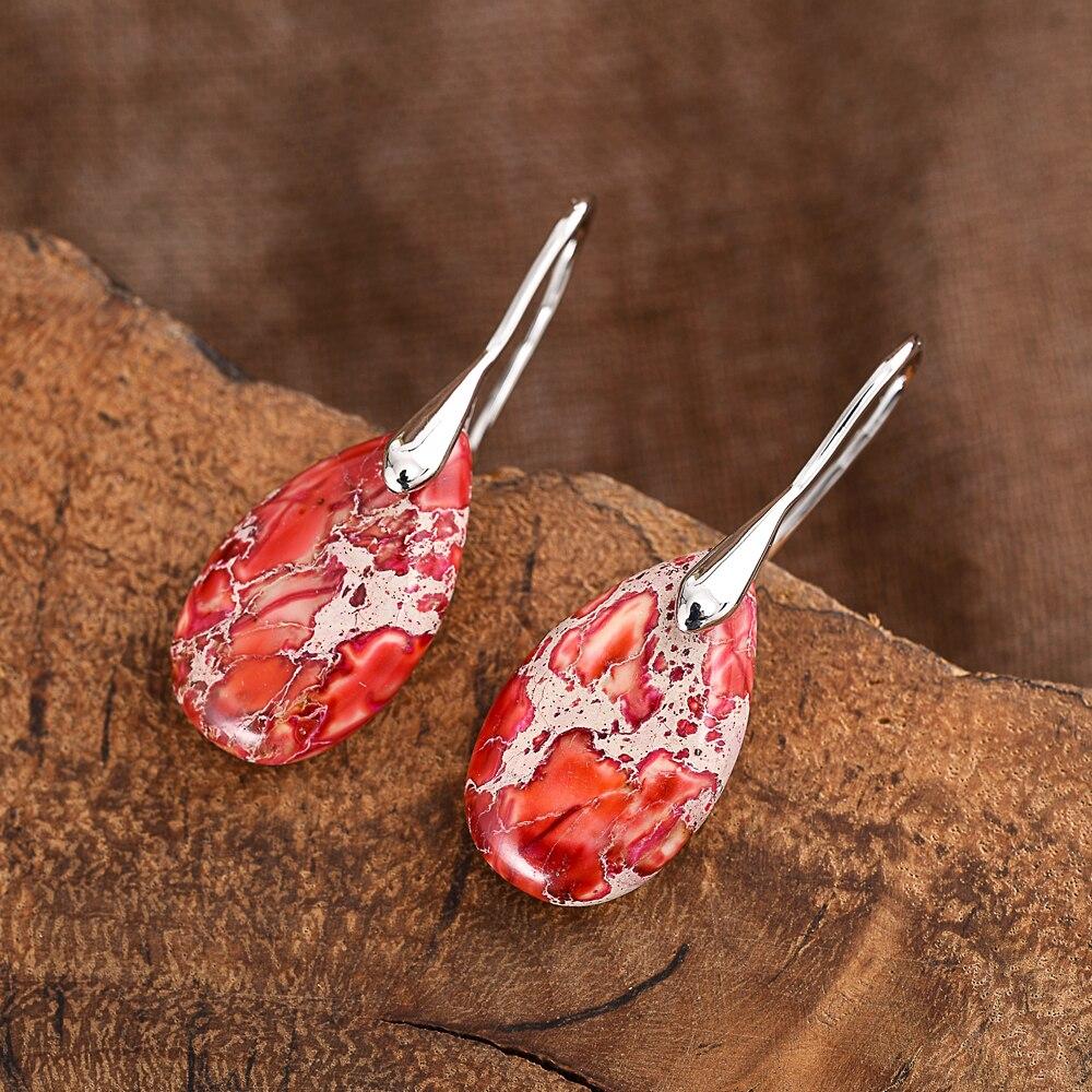 Nyssa Earrings - Elegant Jasper Dream Jewels