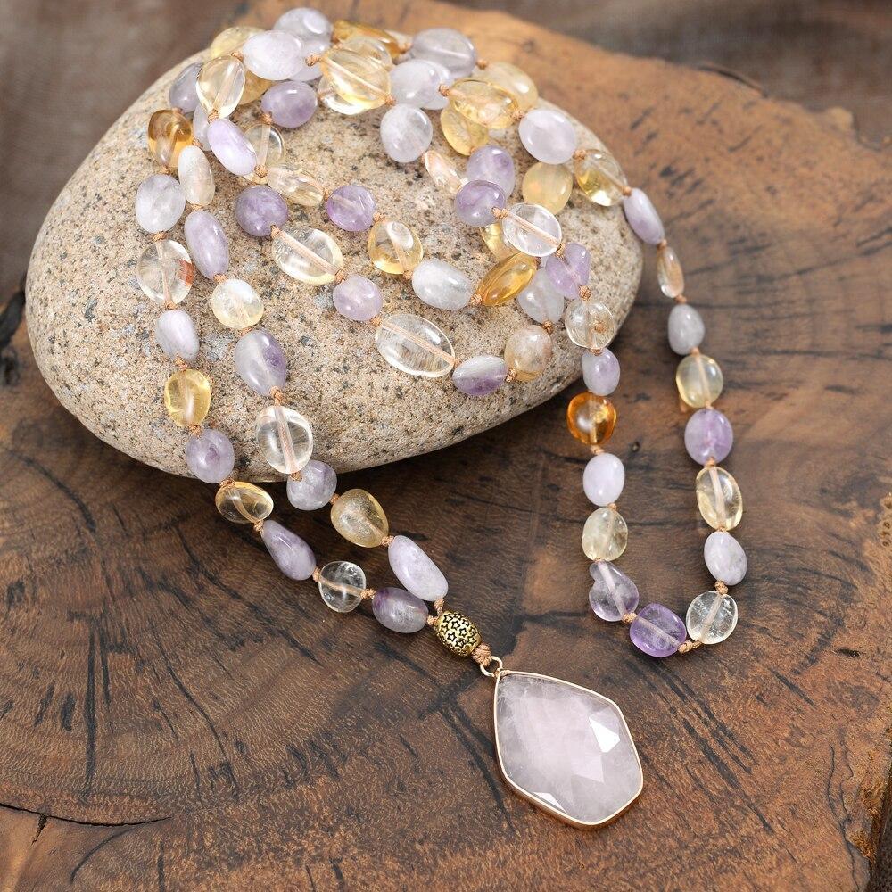 Seraphina Mala Necklace - Stress Relief Energy Jewelry