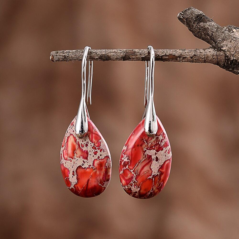Nyssa Earrings - Elegant Jasper Dream Jewels