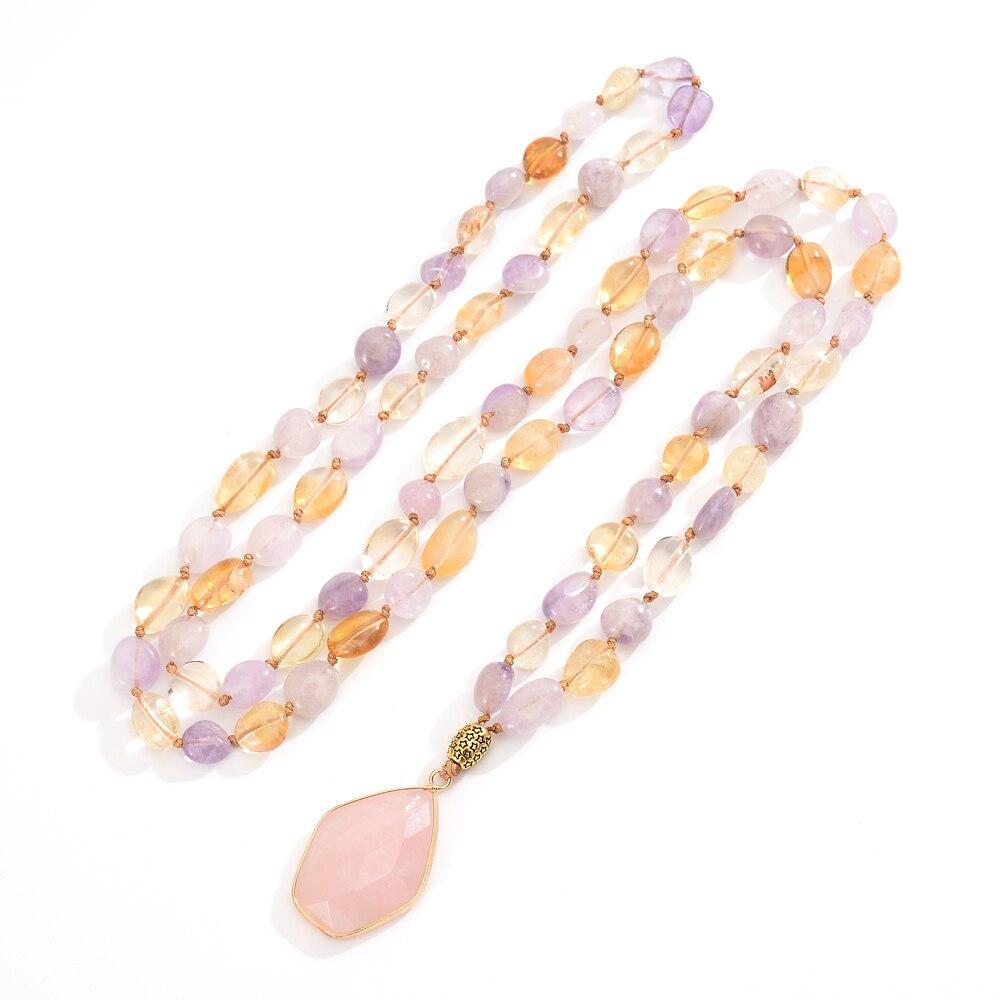 Seraphina Mala Necklace - Stress Relief Energy Jewelry